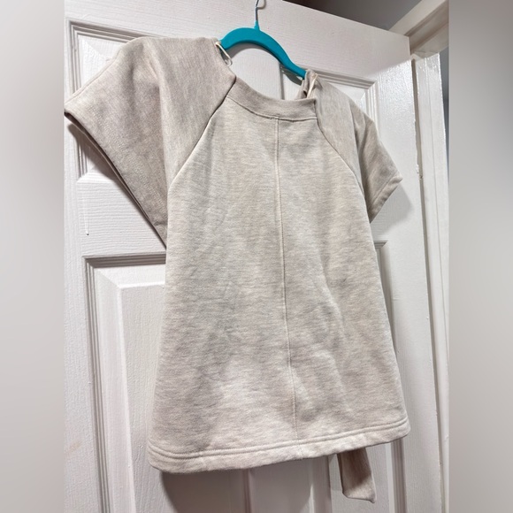 Oatmeal Heather FREE PEOPLE shirt - Picture 6 of 10